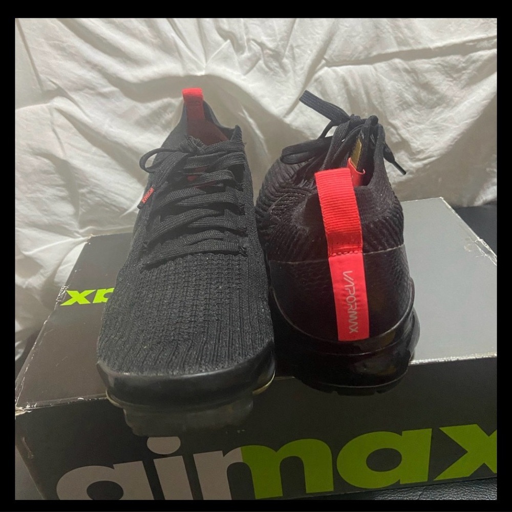 Nike Red and Black Sneakers